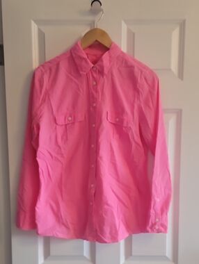 Vintage GAP Bright Pink Button-Up Shirt